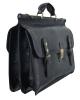 LEATHER BUSINESS BAG CODE: 44S-BAG-T5023-893 (BLACK)