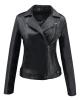 WOMAN LEATHER JACKET CODE: 47S-Wi-63 (BLACK)