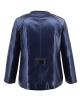 WOMAN LEATHER JACKET CODE: 47S-W-2045 (BLUE)