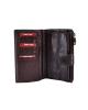 WOMAN LEATHER WALLET CODE: 33-WALLET-1456 (D.BROWN)