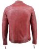 MAN LEATHER JACKET CODE: 49-M-8116 (RED)