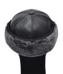 ΔΕΡΜΑΤΙΝΟ ΚΑΠΕΛΟ ΑΝΔΡΙΚΟ ΚΩΔΙΚΟΣ: HAT FUR-2 (BLACK)