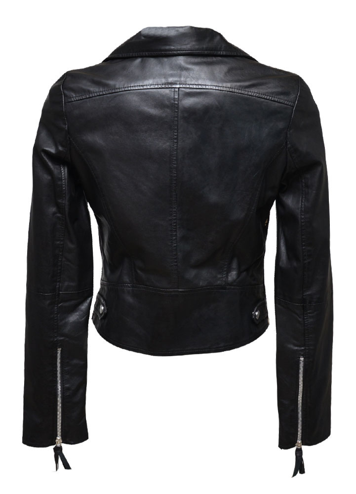 ΔΕΡΜΑΤΙΝΟ ΓΥΝΑΙΚΕΙΟ ΜΠΟΥΦΑΝ: W-113482 (BLACK-CREAM) - Image 8