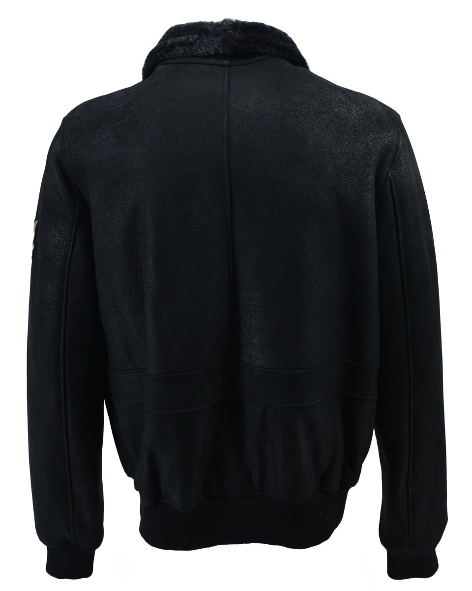 ΔΕΡΜΑΤΙΝΟ ΑΝΔΡΙΚΟ ΜΠΟΥΦΑΝ ΚΩΔΙΚΟΣ: 05-M-TOP GUN-M (BLACK) - Image 8
