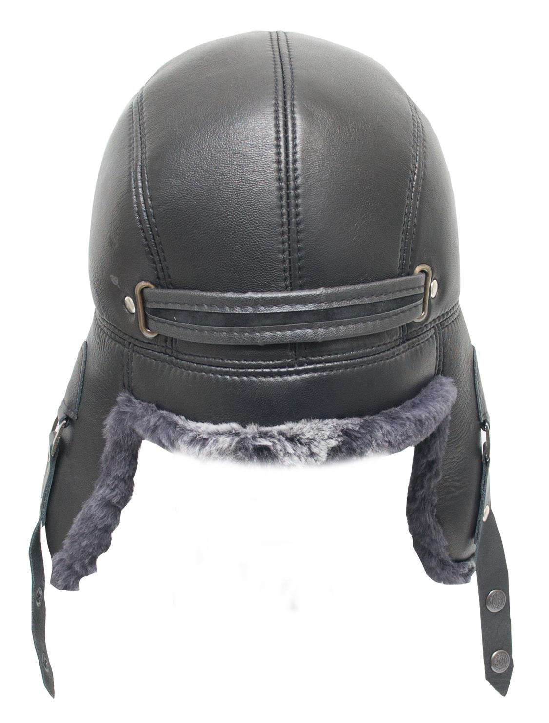 ΔΕΡΜΑΤΙΝΟ ΚΑΠΕΛΟ ΚΩΔΙΚΟΣ: HAT-PILOT-3 (BLACK) - Image 7