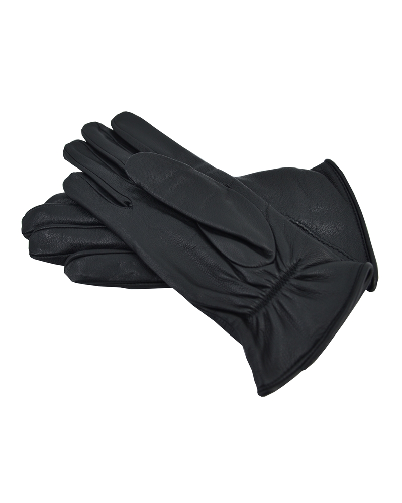 ΔΕΡΜΑΤΙΝΑ ΓΥΝΑΙΚΕΙΑ ΓΑΝΤΙΑ ΚΩΔΙΚΟΣ: W-GLOVES-4 (BLACK) - Image 4