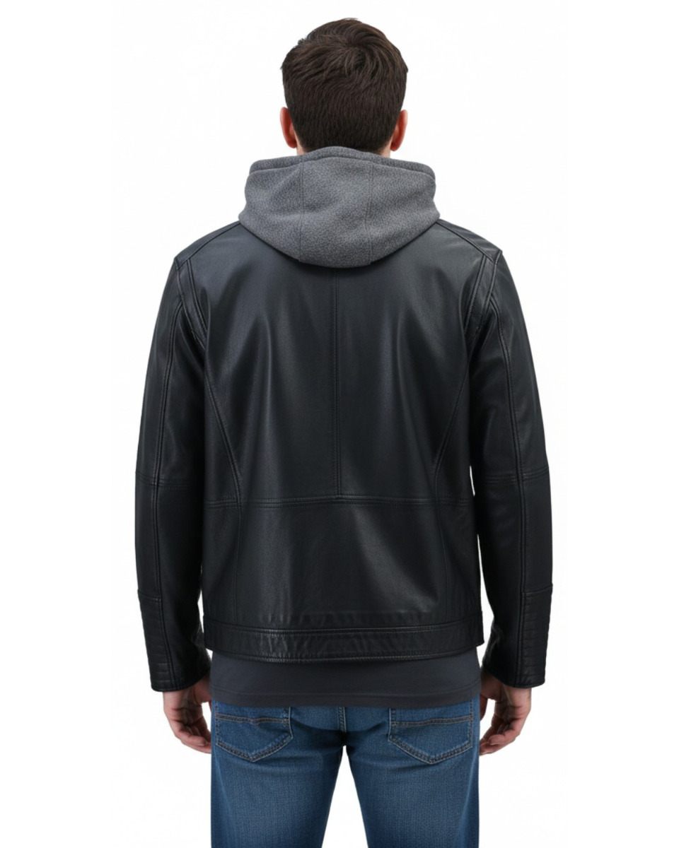 ΔΕΡΜΑΤΙΝΟ ΑΝΔΡΙΚΟ ΜΠΟΥΦΑΝ ΚΩΔΙΚΟΣ: 05-M-DEAN1 (BLACK) - Image 4