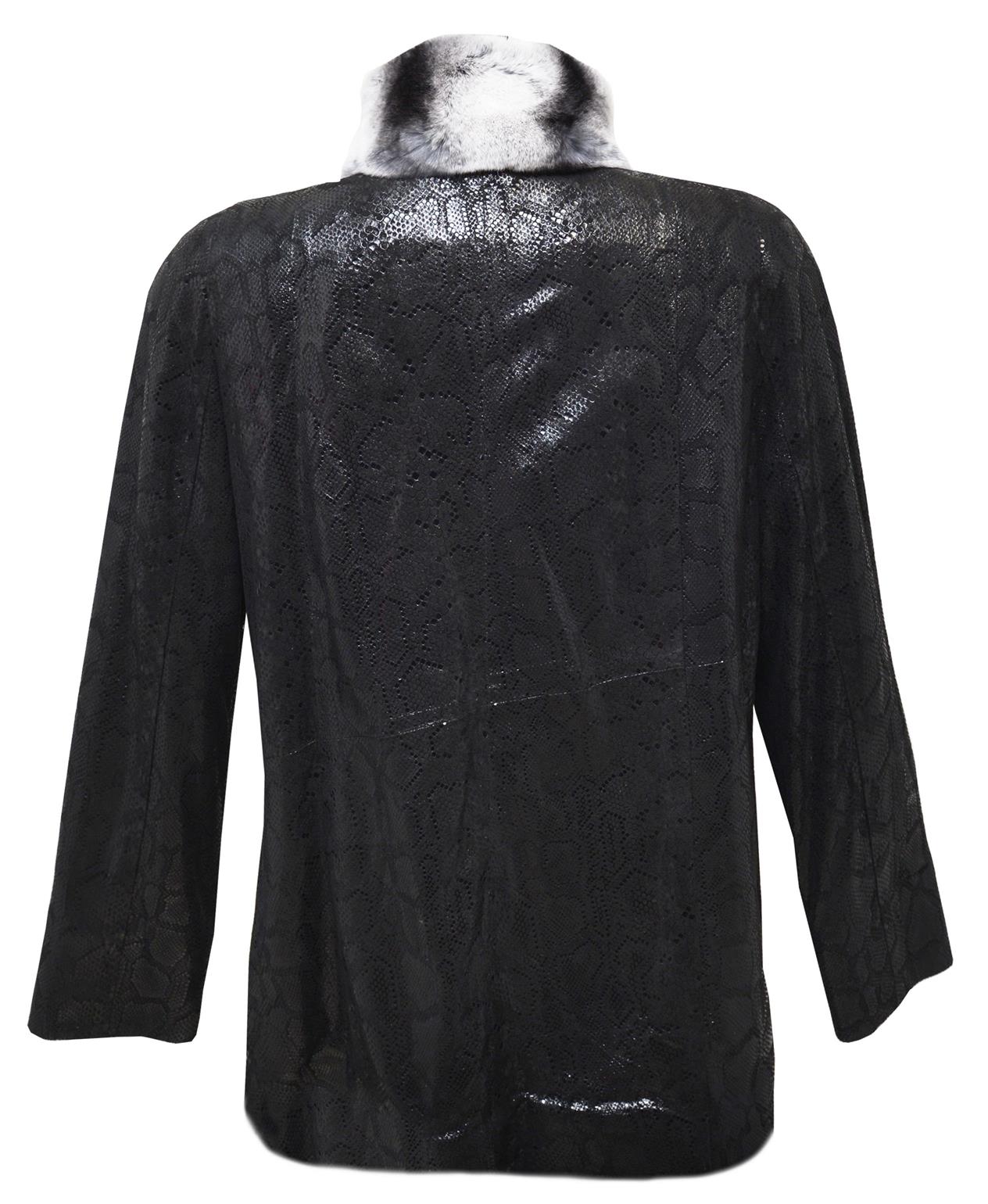 ΔΕΡΜΑΤΙΝΗ ΓΥΝΑΙΚΕΙΑ ΖΑΚΕΤΑ ΚΩΔΙΚΟΣ: 07-W-5031 (BLACK) - Image 9