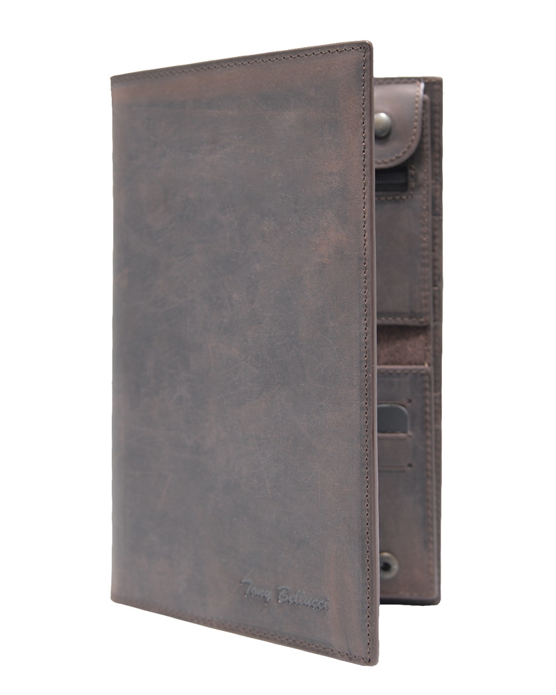 ΔΕΡΜΑΤΙΝΟ ΠΟΡΤΟΦΟΛΙ ΚΩΔΙΚΟΣ: 05-WALLET-T-145-04 (D.BROWN)