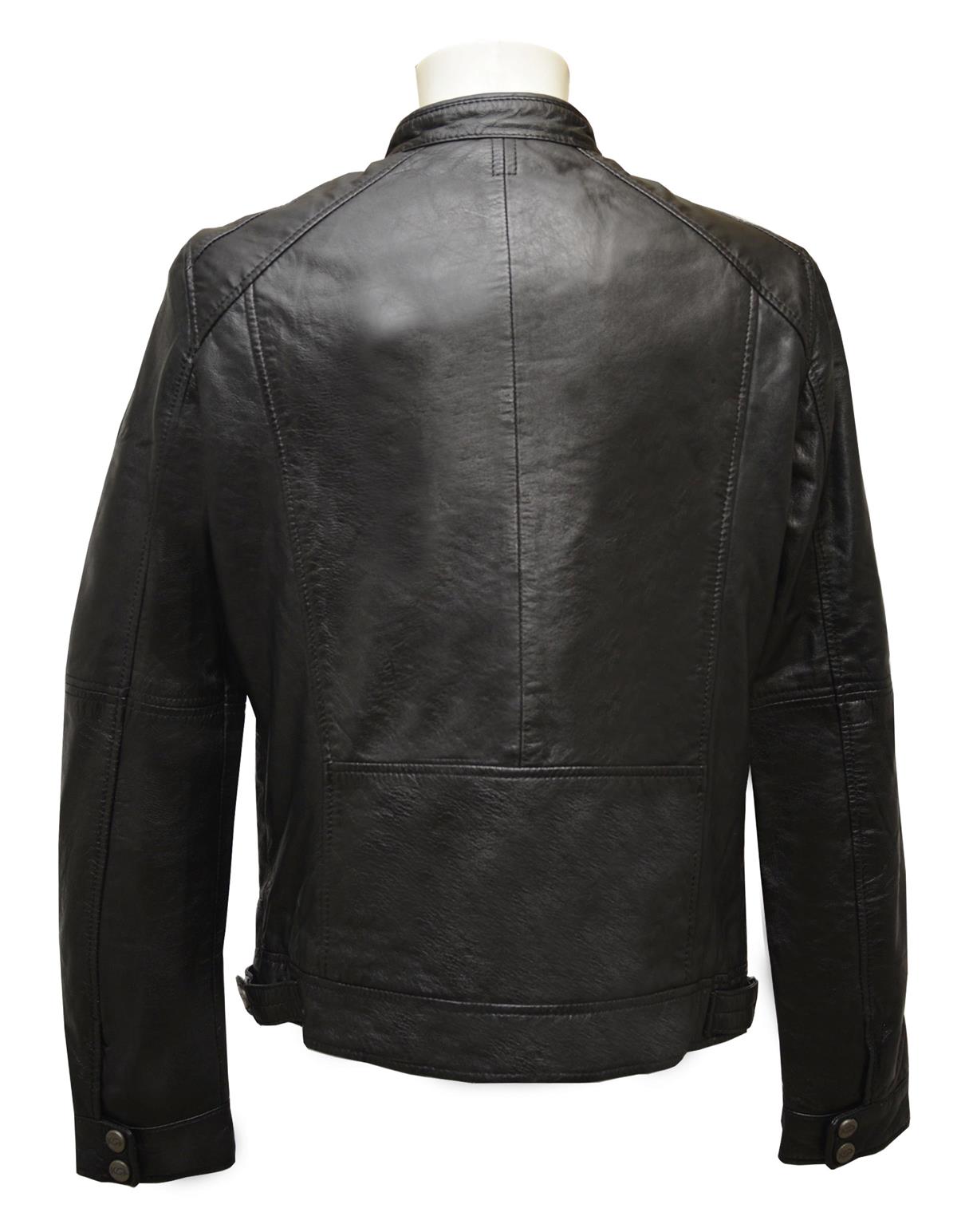 ΔΕΡΜΑΤΙΝΟ ΑΝΔΡΙΚΟ ΜΠΟΥΦΑΝ ΚΩΔΙΚΟΣ: 01-M-STYLE-22 (BLACK) - Image 4