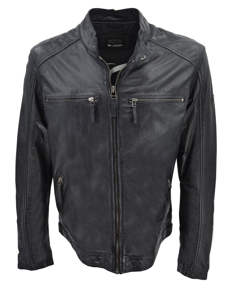 ΔΕΡΜΑΤΙΝΟ ΑΝΔΡΙΚΟ ΜΠΟΥΦΑΝ ΚΩΔΙΚΟΣ: 01-M-STYLE-41-DEF (BLACK) - Image 3