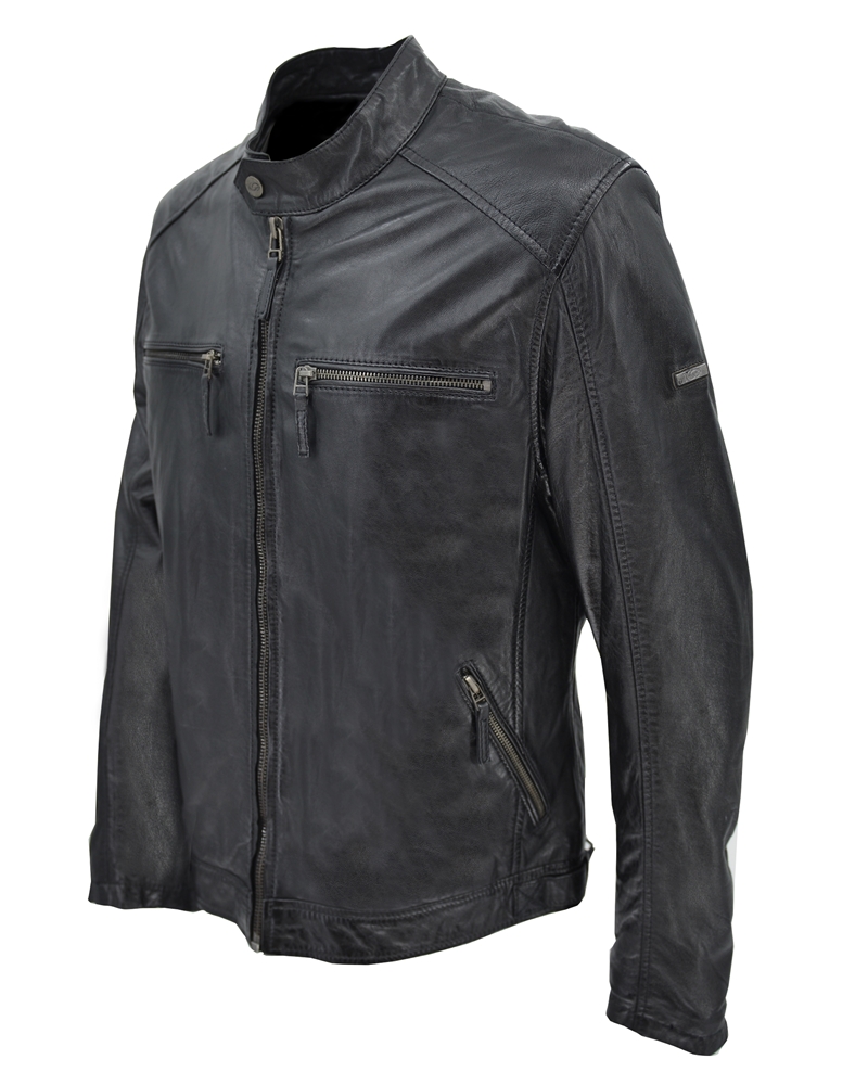 ΔΕΡΜΑΤΙΝΟ ΑΝΔΡΙΚΟ ΜΠΟΥΦΑΝ ΚΩΔΙΚΟΣ: 01-M-STYLE-41-DEF (BLACK) - Image 4