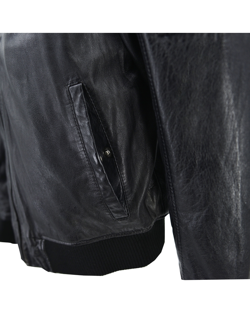 ΔΕΡΜΑΤΙΝΟ ΑΝΔΡΙΚΟ ΜΠΟΥΦΑΝ ΚΩΔΙΚΟΣ: 01-M-STYLE-28 (BLACK) - Image 5