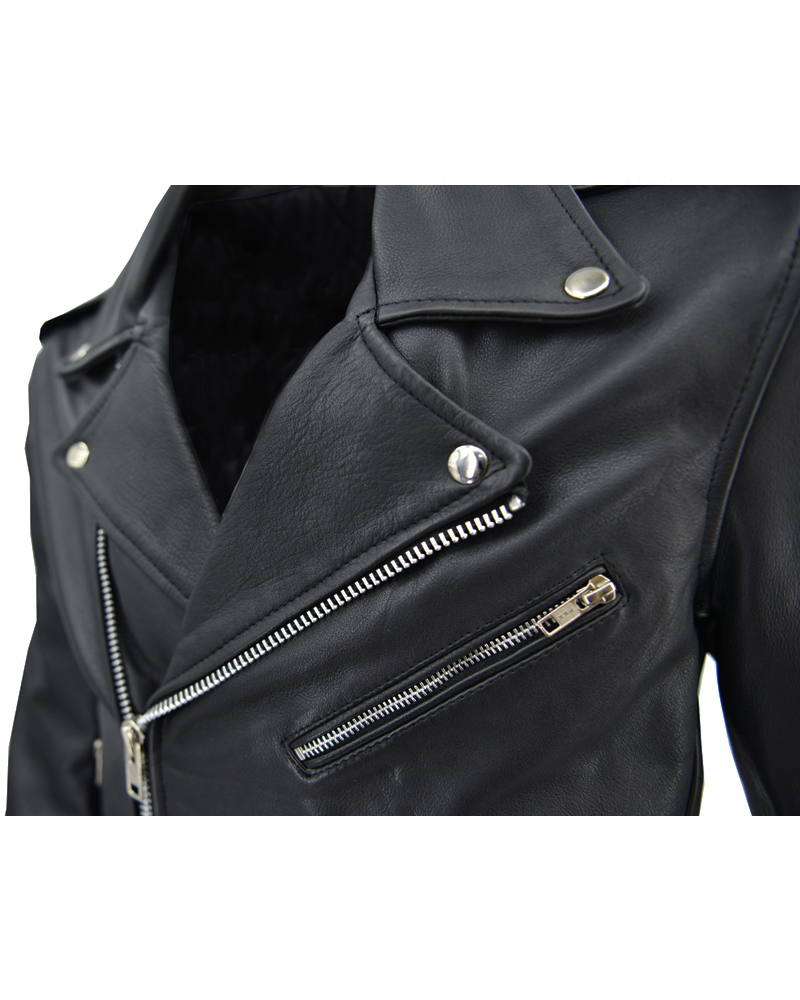 ΔΕΡΜΑΤΙΝΟ ΑΝΔΡΙΚΟ ΜΠΟΥΦΑΝ ΚΩΔΙΚΟΣ: 37-M-NEW-PERF (BLACK) - Image 9