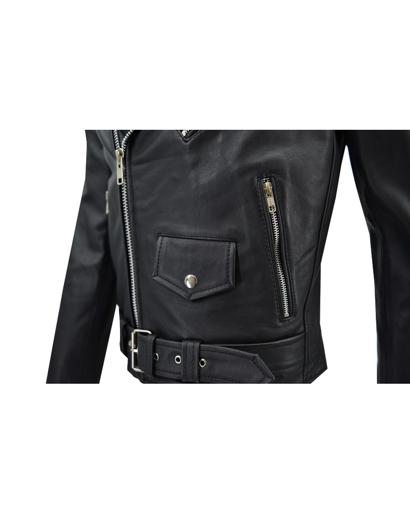 ΔΕΡΜΑΤΙΝΟ ΑΝΔΡΙΚΟ ΜΠΟΥΦΑΝ ΚΩΔΙΚΟΣ: 37-M-NEW-PERF (BLACK) - Image 10