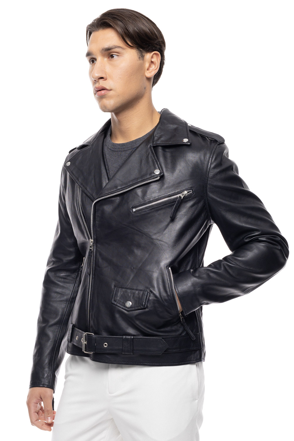 ΔΕΡΜΑΤΙΝΟ ΑΝΔΡΙΚΟ ΜΠΟΥΦΑΝ ΚΩΔΙΚΟΣ: 37-M-NEW-PERF (BLACK)