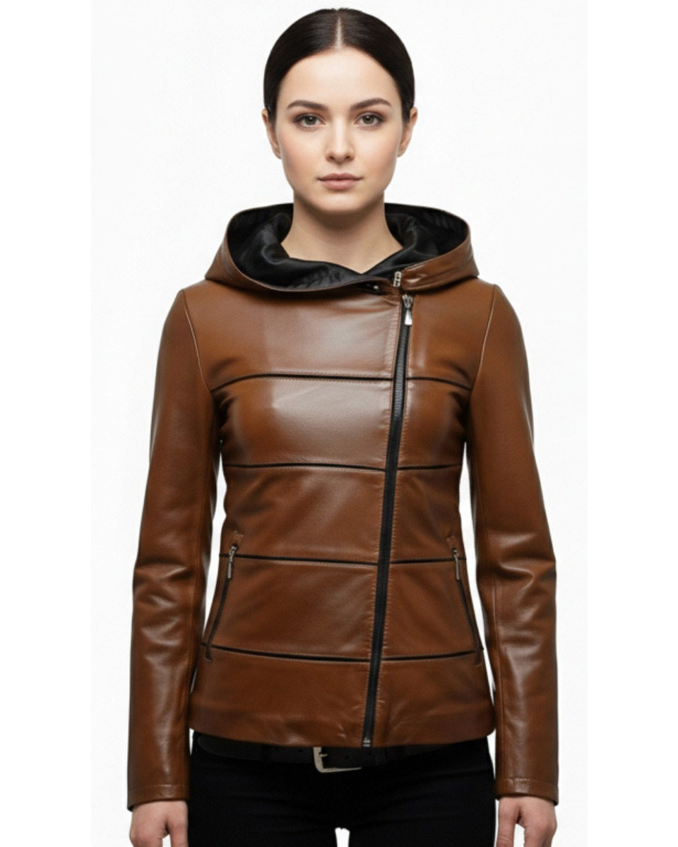 ΔΕΡΜΑΤΙΝΟ ΓΥΝΑΙΚΕΙΟ ΜΠΟΥΦΑΝ ΚΩΔΙΚΟΣ: 05-W-STRIP SHORT (BROWN)