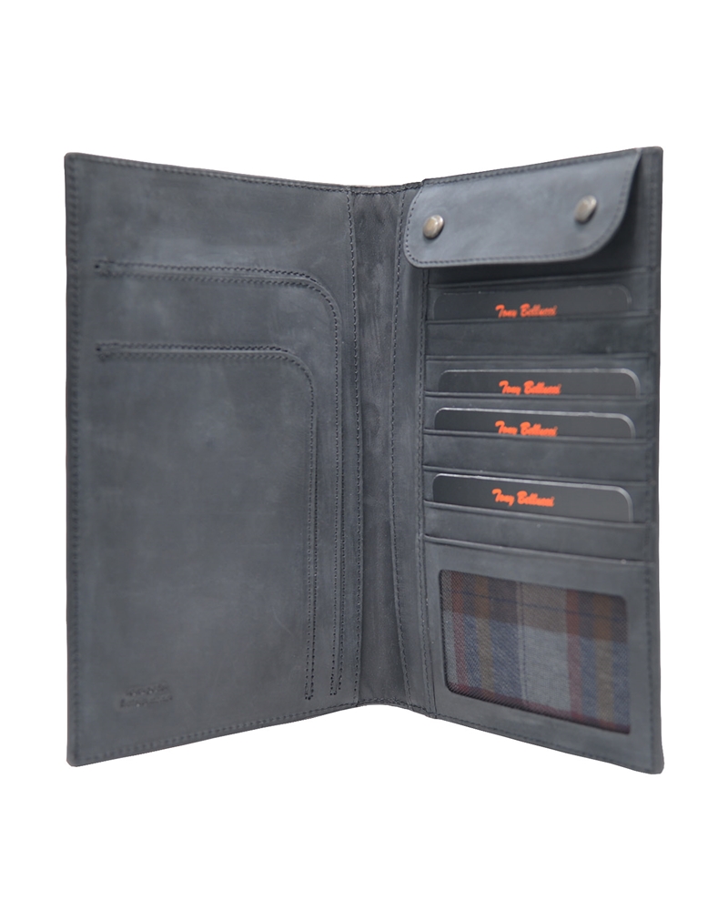 ΔΕΡΜΑΤΙΝΟ ΠΟΡΤΟΦΟΛΙ ΚΩΔΙΚΟΣ: 05-WALLET-T-145-01 (BLACK) - Image 4