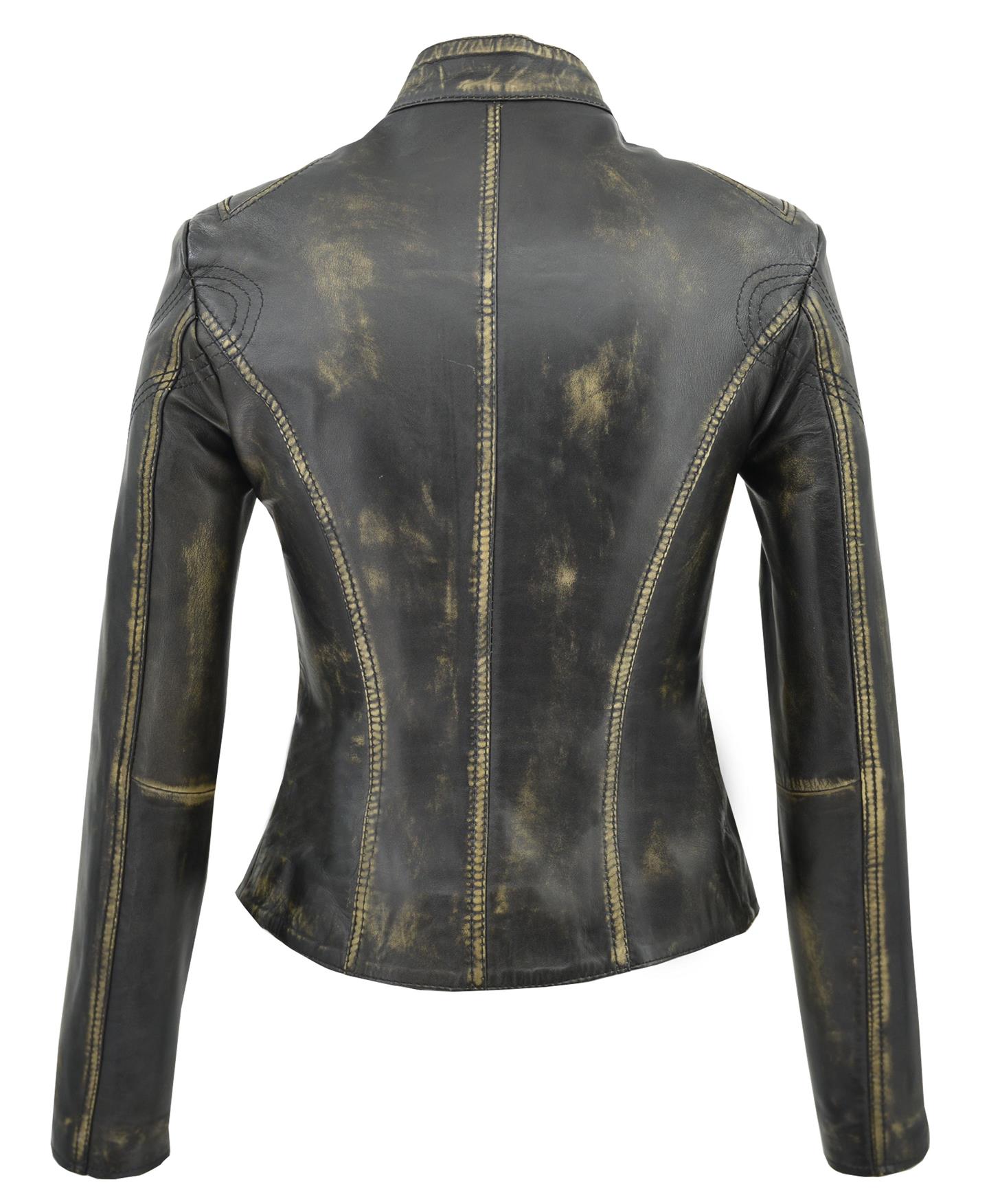 ΔΕΡΜΑΤΙΝΟ ΓΥΝΑΙΚΕΙΟ ΜΠΟΥΦΑΝ ΚΩΔΙΚΟΣ: 28-W-SR-01 (YELLOW-VINTAGE) - Image 8