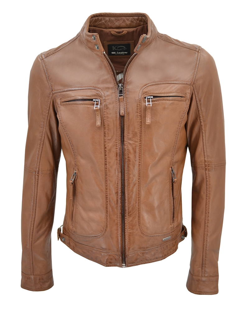 ΔΕΡΜΑΤΙΝΟ ΑΝΔΡΙΚΟ ΜΠΟΥΦΑΝ ΚΩΔΙΚΟΣ: 01-M-STYLE-22 (CO-COGNAC) - Image 3