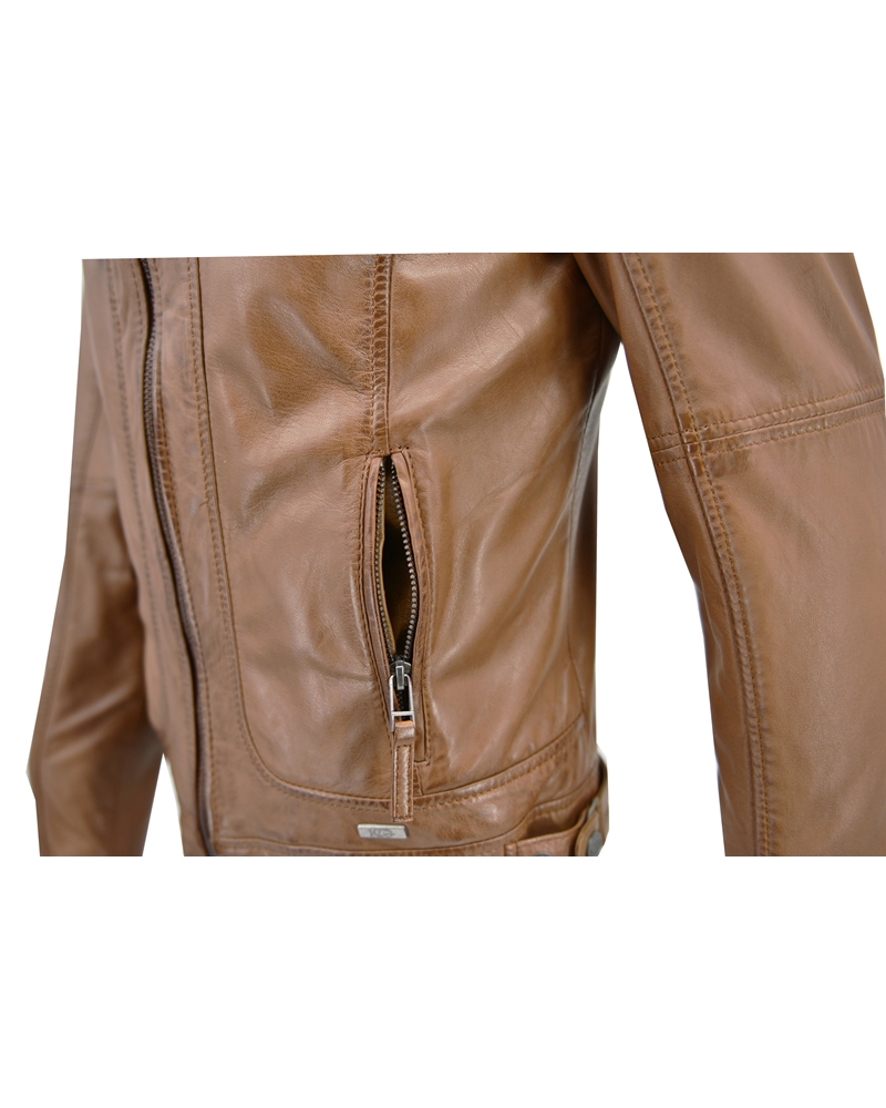 ΔΕΡΜΑΤΙΝΟ ΑΝΔΡΙΚΟ ΜΠΟΥΦΑΝ ΚΩΔΙΚΟΣ: 01-M-STYLE-22 (CO-COGNAC) - Image 5
