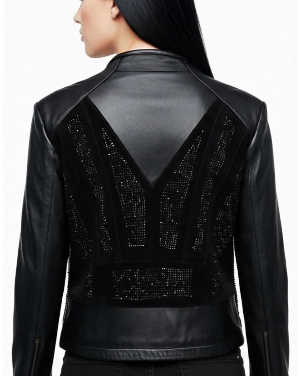 ΔΕΡΜΑΤΙΝΟ ΓΥΝΑΙΚΕΙΟ ΜΠΟΥΦΑΝ ΚΩΔΙΚΟΣ: 05-W-M2 (BLACK) - Image 4