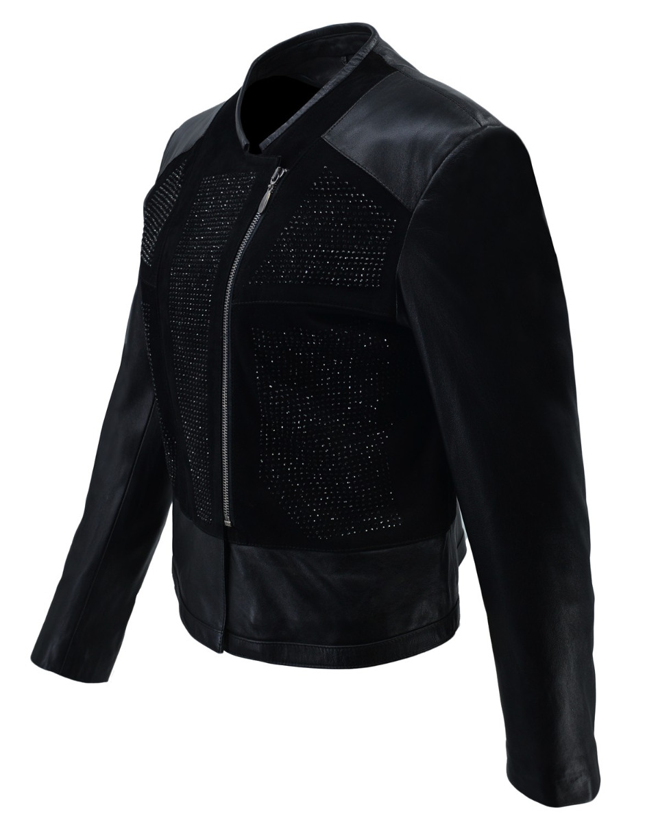 ΔΕΡΜΑΤΙΝΟ ΓΥΝΑΙΚΕΙΟ ΜΠΟΥΦΑΝ ΚΩΔΙΚΟΣ: 05-W-M2 (BLACK) - Image 7