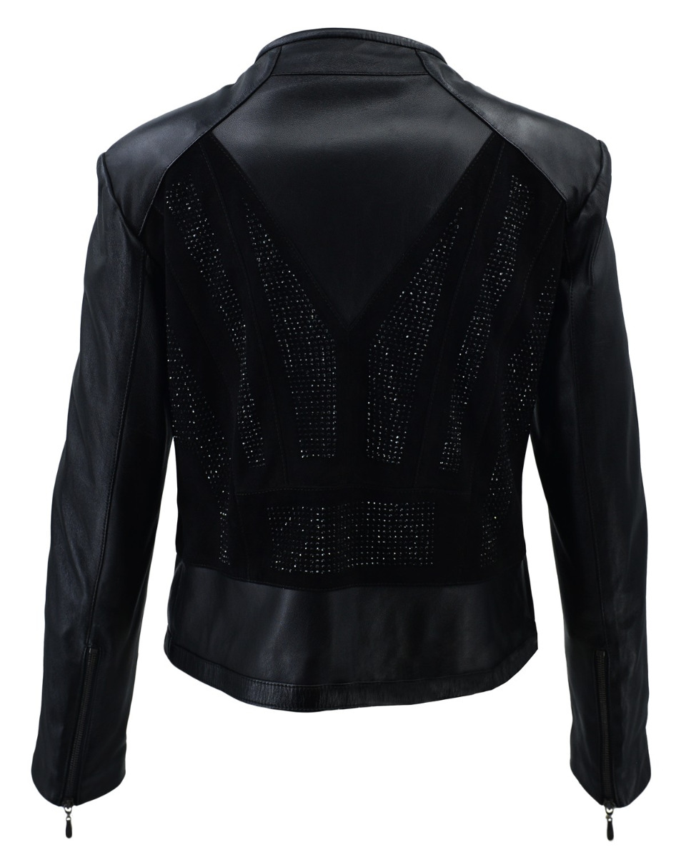 ΔΕΡΜΑΤΙΝΟ ΓΥΝΑΙΚΕΙΟ ΜΠΟΥΦΑΝ ΚΩΔΙΚΟΣ: 05-W-M2 (BLACK) - Image 8