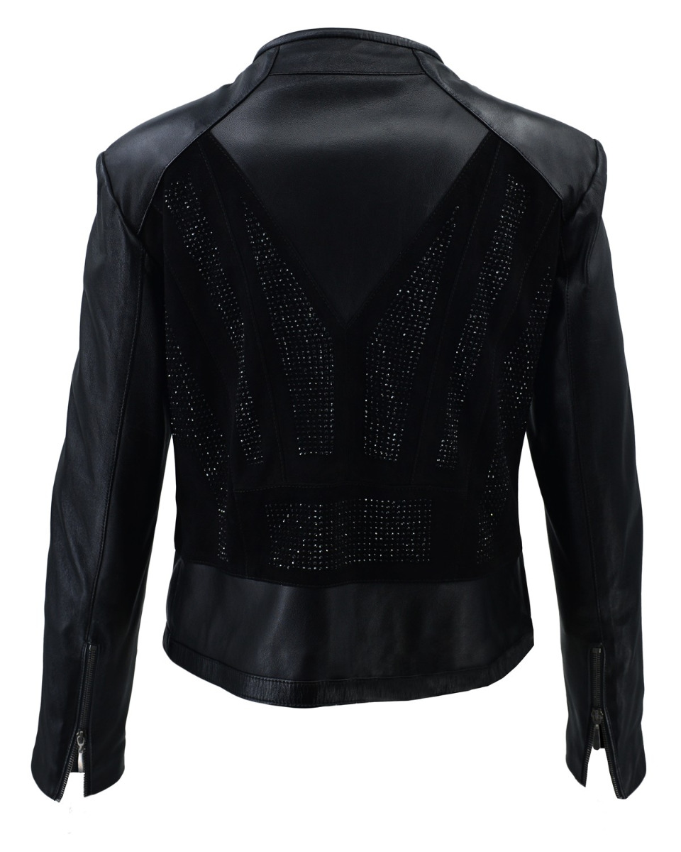 ΔΕΡΜΑΤΙΝΟ ΓΥΝΑΙΚΕΙΟ ΜΠΟΥΦΑΝ ΚΩΔΙΚΟΣ: 05-W-M2 (BLACK) - Image 9