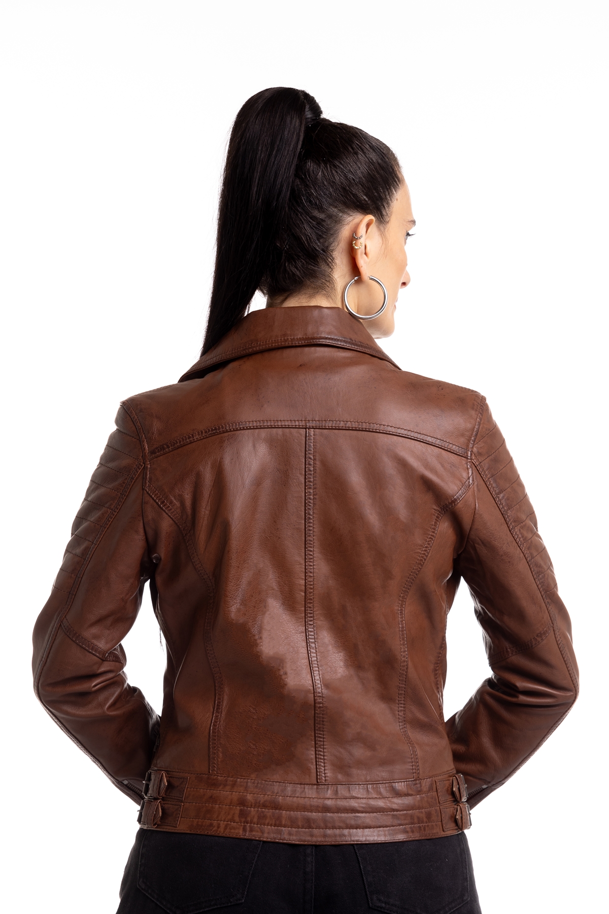 ΔΕΡΜΑΤΙΝΟ ΓΥΝΑΙΚΕΙΟ ΜΠΟΥΦΑΝ ΚΩΔΙΚΟΣ: 14-W-MARTINA (COGNAC) - Image 10
