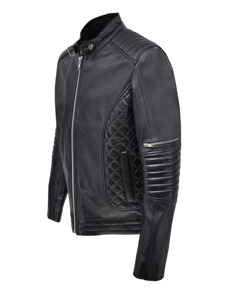 ΔΕΡΜΑΤΙΝΟ ΑΝΔΡΙΚΟ ΜΠΟΥΦΑΝ ΚΩΔΙΚΟΣ: 28-M-1551 (BLACK) - Image 4