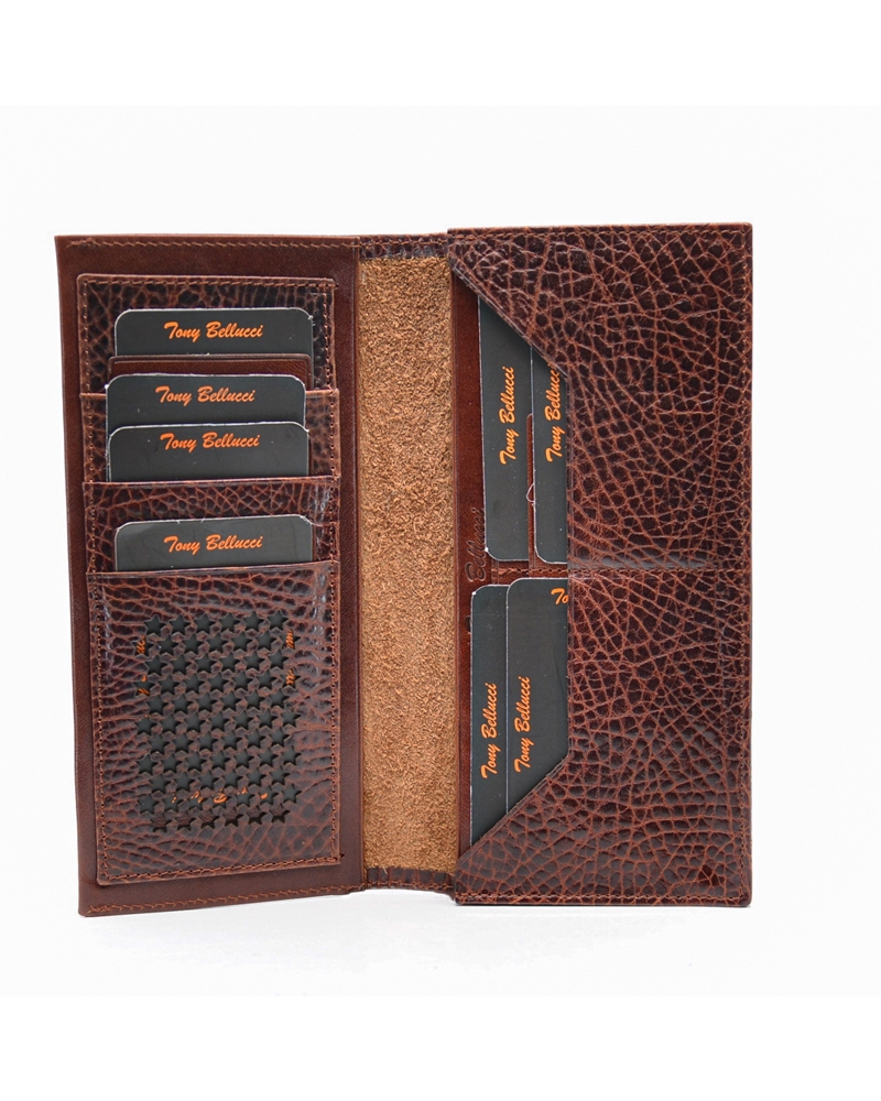 ΔΕΡΜΑΤΙΝΟ ΠΟΡΤΟΦΟΛΙ ΚΩΔΙΚΟΣ: 05-WALLET-T-31-896 (BROWN) - Image 3