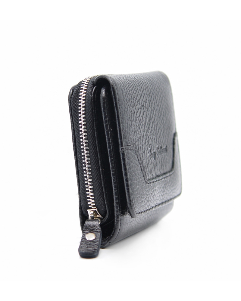 ΔΕΡΜΑΤΙΝΟ ΠΟΡΤΟΦΟΛΙ ΚΩΔΙΚΟΣ: 05-WALLET-T-864-261 (BLACK) - Image 3