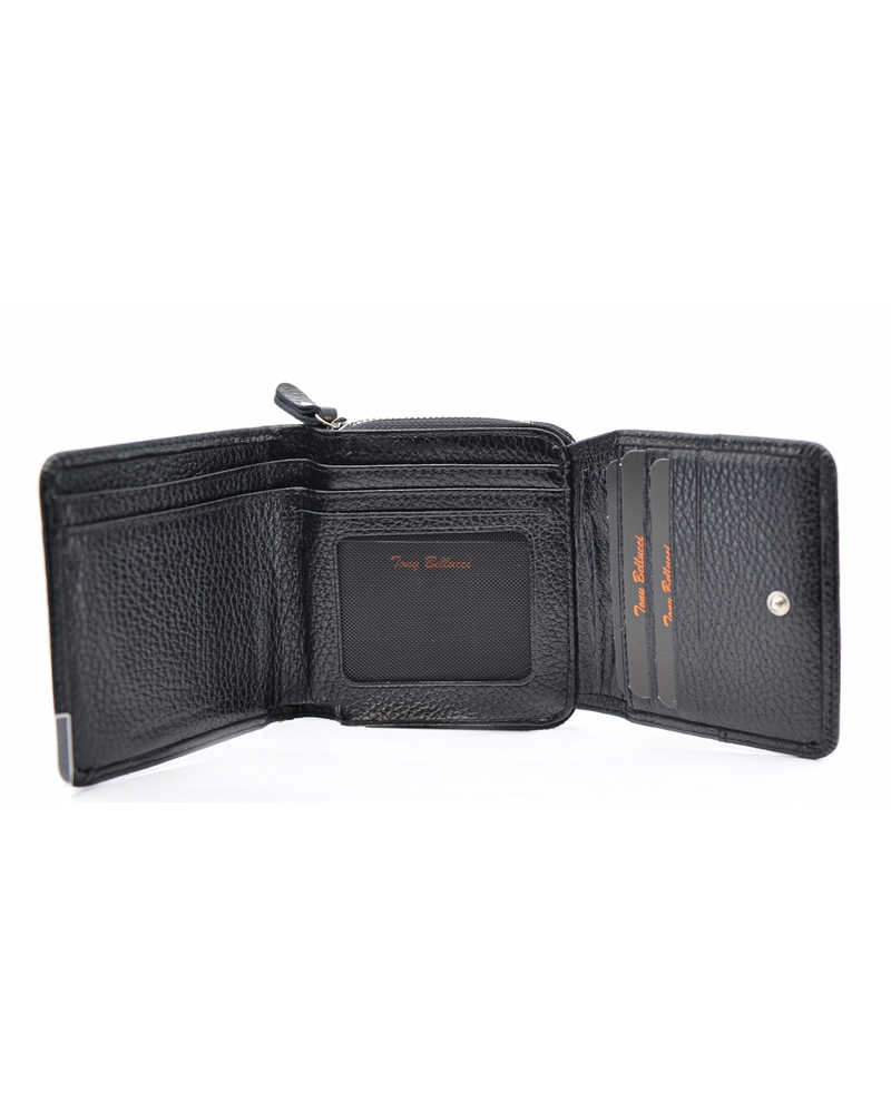 ΔΕΡΜΑΤΙΝΟ ΠΟΡΤΟΦΟΛΙ ΚΩΔΙΚΟΣ: 05-WALLET-T-864-261 (BLACK) - Image 5