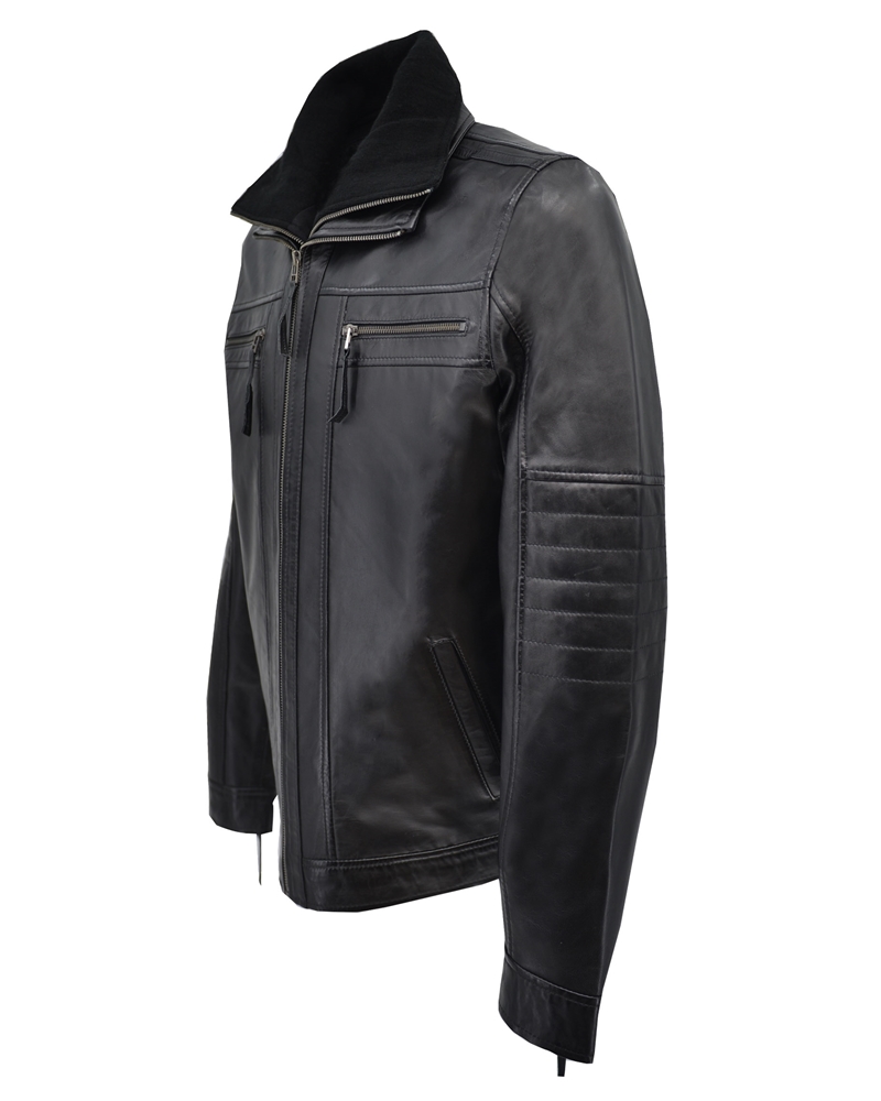 ΔΕΡΜΑΤΙΝΟ ΑΝΔΡΙΚΟ ΜΠΟΥΦΑΝ ΚΩΔΙΚΟΣ: 14-M-HAYDEN (BLACK) - Image 6