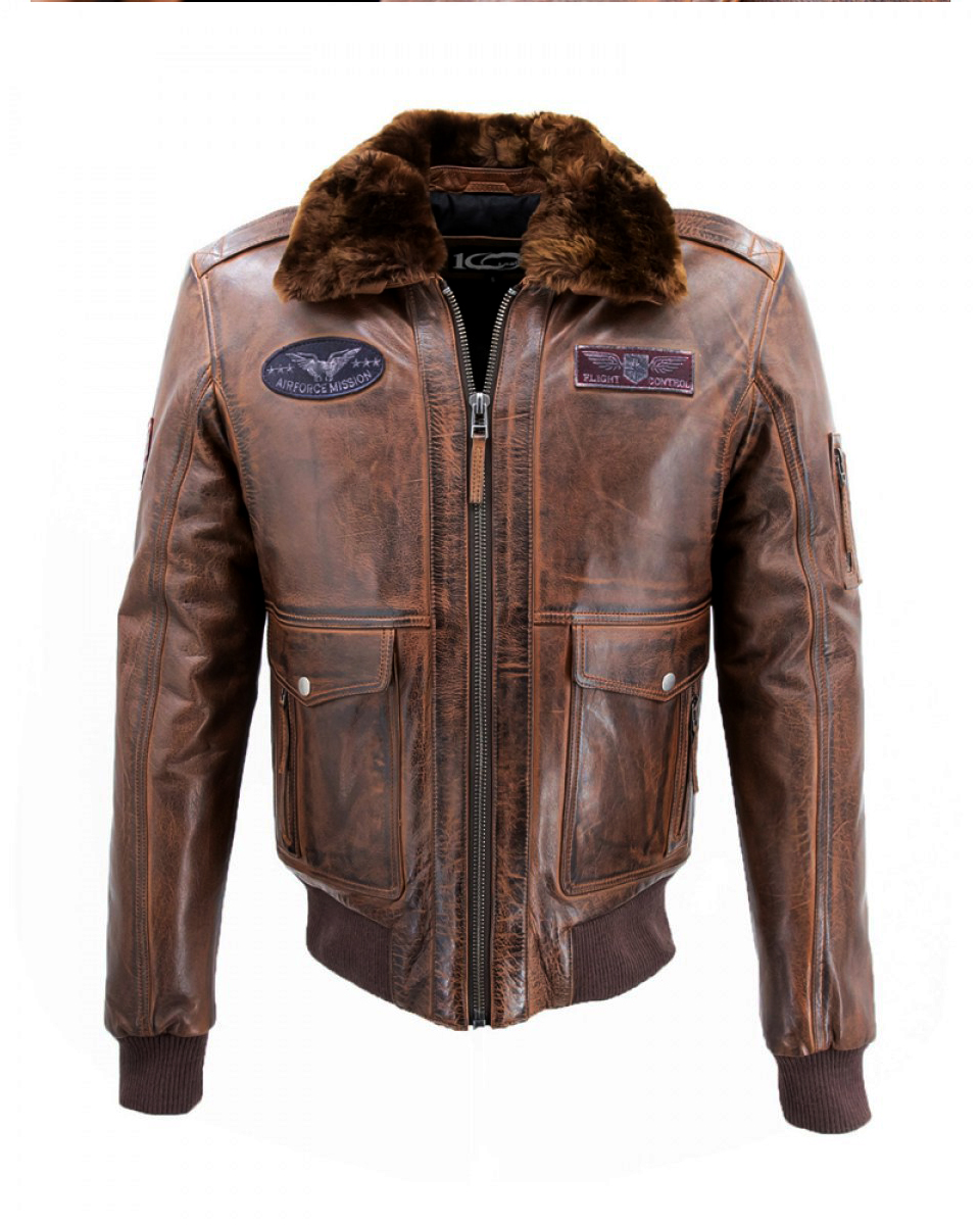 ΔΕΡΜΑΤΙΝΟ ΑΝΔΡΙΚΟ ΜΠΟΥΦΑΝ ΚΩΔΙΚΟΣ:37-M-TOPGUN (BROWN) - Image 10