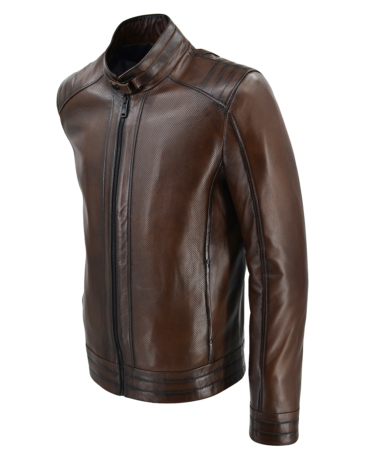 ΔΕΡΜΑΤΙΝΟ ΑΝΔΡΙΚΟ ΜΠΟΥΦΑΝ ΚΩΔΙΚΟΣ: 07-M-E-602NOZIP-EC (BROWN-ANTIQUE) - Image 4