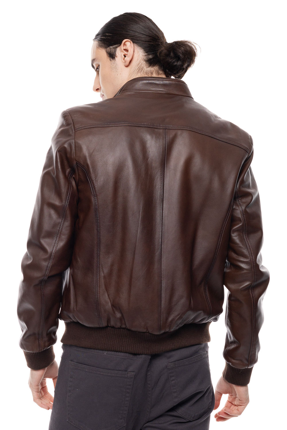 ΔΕΡΜΑΤΙΝΟ ΑΝΔΡΙΚΟ ΜΠΟΥΦΑΝ ΚΩΔΙΚΟΣ: 07-M-E-748-EC (BROWN-ANTIQUE) - Image 6