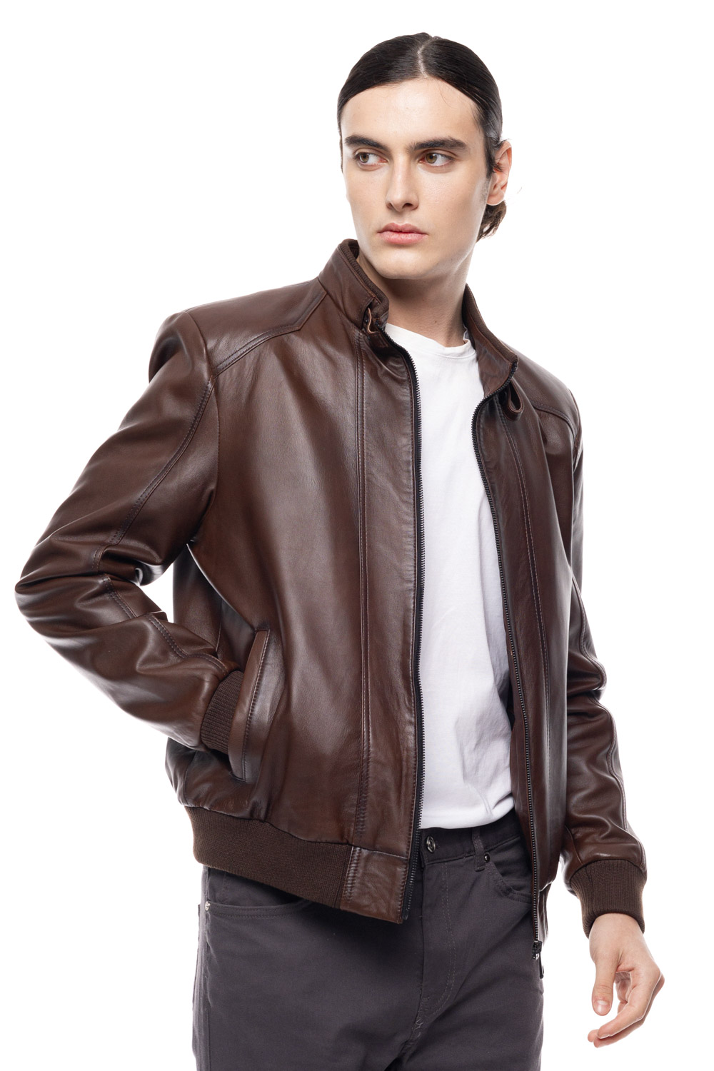 ΔΕΡΜΑΤΙΝΟ ΑΝΔΡΙΚΟ ΜΠΟΥΦΑΝ ΚΩΔΙΚΟΣ: 07-M-E-748-EC (BROWN-ANTIQUE) - Image 8