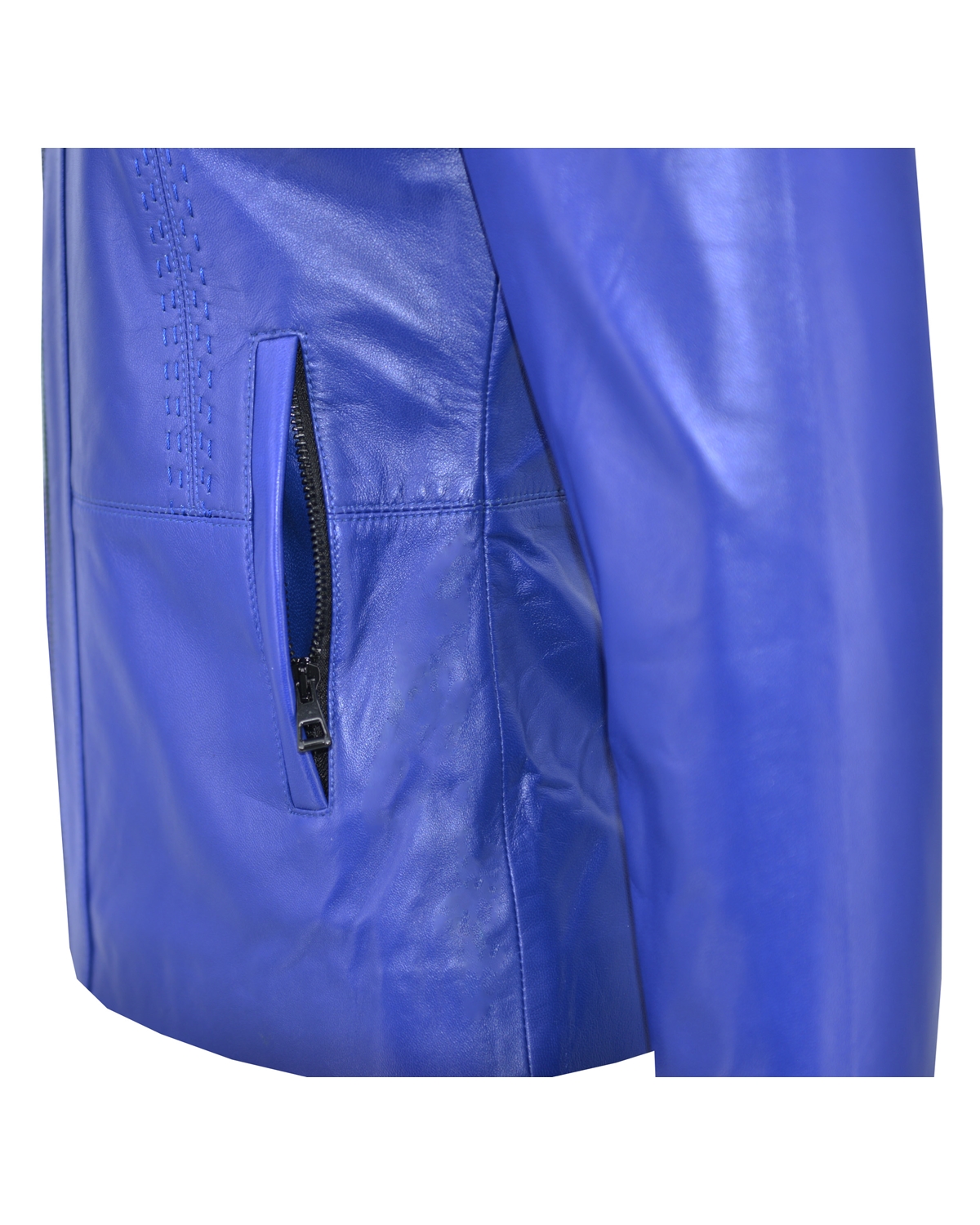 ΔΕΡΜΑΤΙΝΟ ΓΥΝΑΙΚΕΙΟ ΜΠΟΥΦΑΝ ΚΩΔΙΚΟΣ: 07-W-ZIP-EC (BLUE-NEW) - Image 5