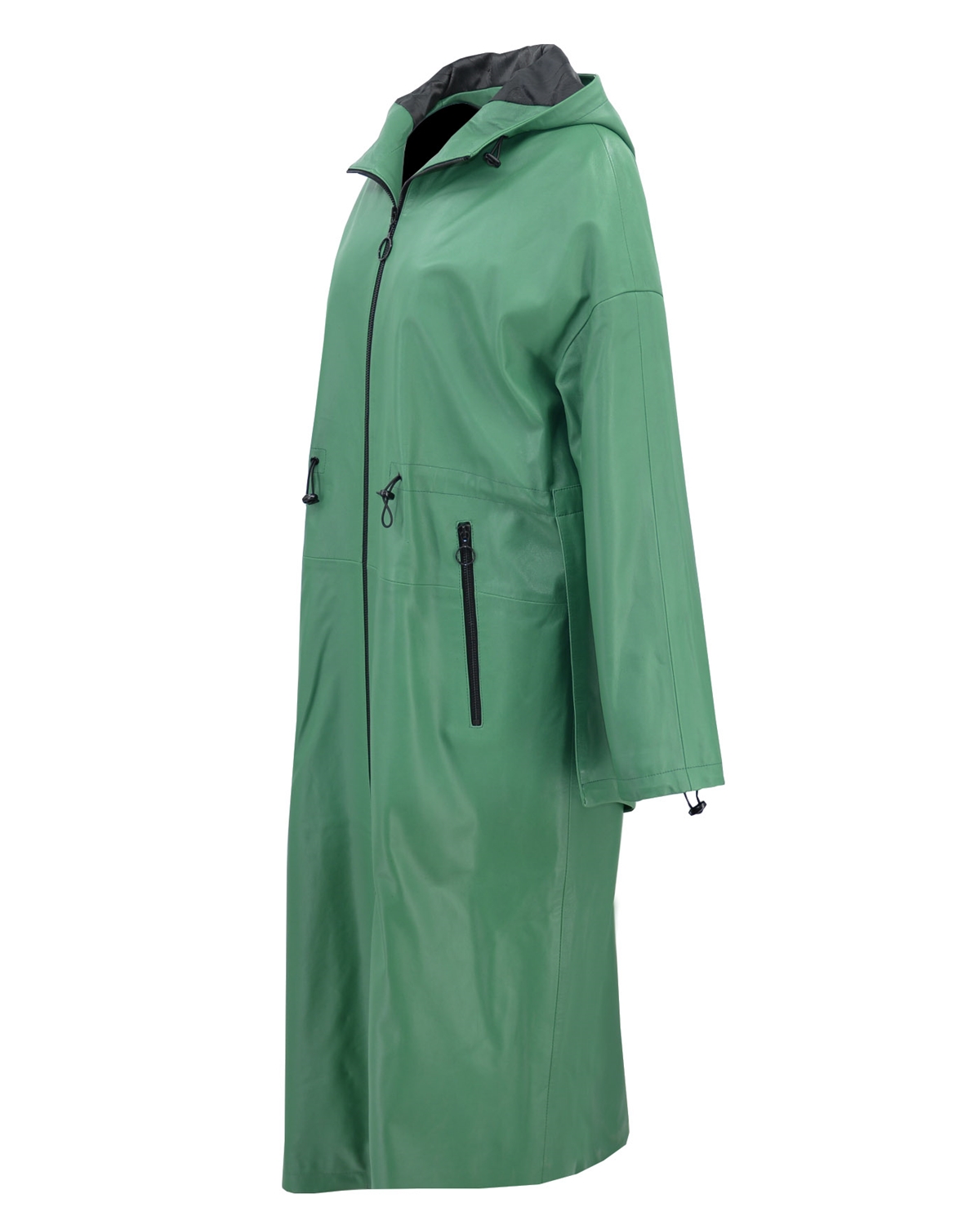 ΔΕΡΜΑΤΙΝΟ ΓΥΝΑΙΚΕΙΟ ΠΑΛΤΟ ΚΩΔΙΚΟΣ: 07-W-B-2188 (GREEN) - Image 6