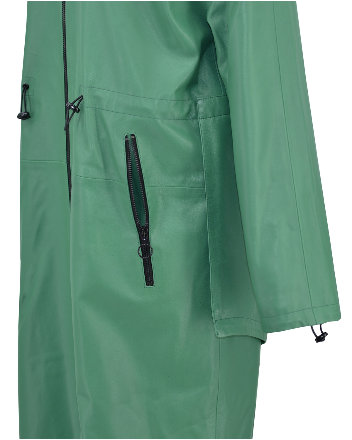 ΔΕΡΜΑΤΙΝΟ ΓΥΝΑΙΚΕΙΟ ΠΑΛΤΟ ΚΩΔΙΚΟΣ: 07-W-B-2188 (GREEN) - Image 8
