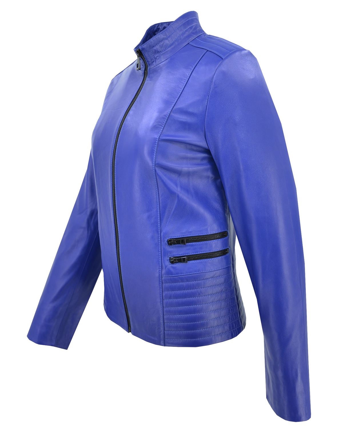 ΔΕΡΜΑΤΙΝΟ ΓΥΝΑΙΚΕΙΟ ΜΠΟΥΦΑΝ ΚΩΔΙΚΟΣ: 07-W-ZIP-EC (BLUE-NEW) - Image 3