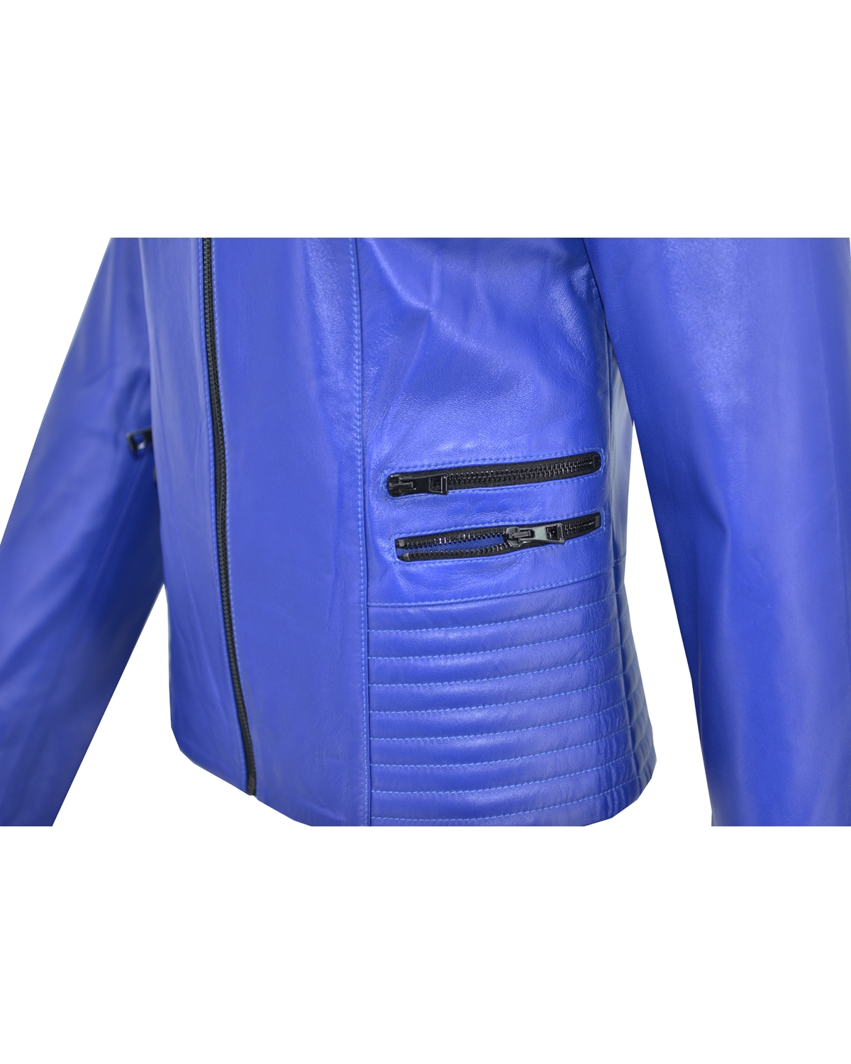 ΔΕΡΜΑΤΙΝΟ ΓΥΝΑΙΚΕΙΟ ΜΠΟΥΦΑΝ ΚΩΔΙΚΟΣ: 07-W-ZIP-EC (BLUE-NEW) - Image 4