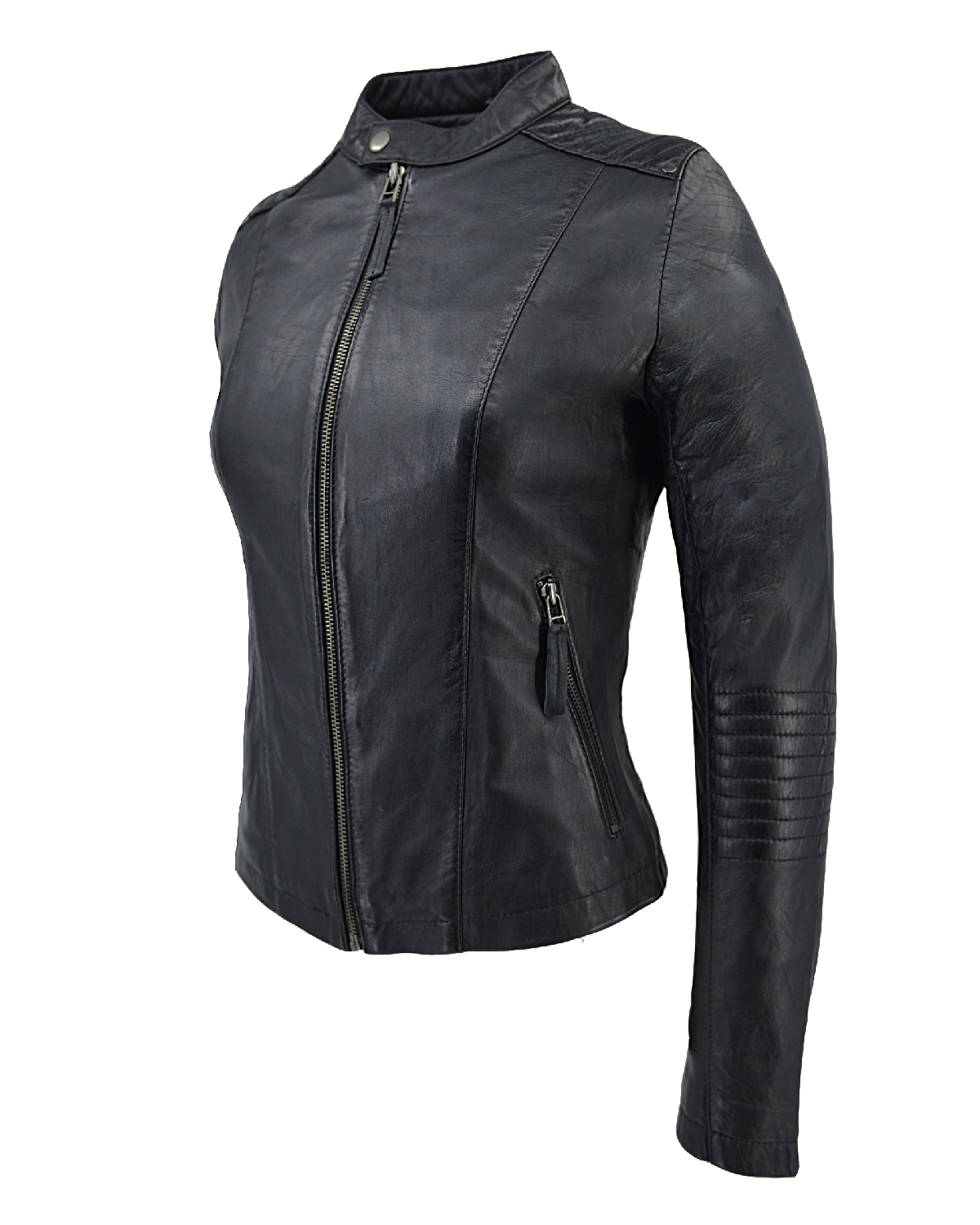 ΔΕΡΜΑΤΙΝΟ ΓΥΝΑΙΚΕΙΟ ΜΠΟΥΦΑΝ ΚΩΔΙΚΟΣ: 49-W-FRANCY (BLACK) - Image 4
