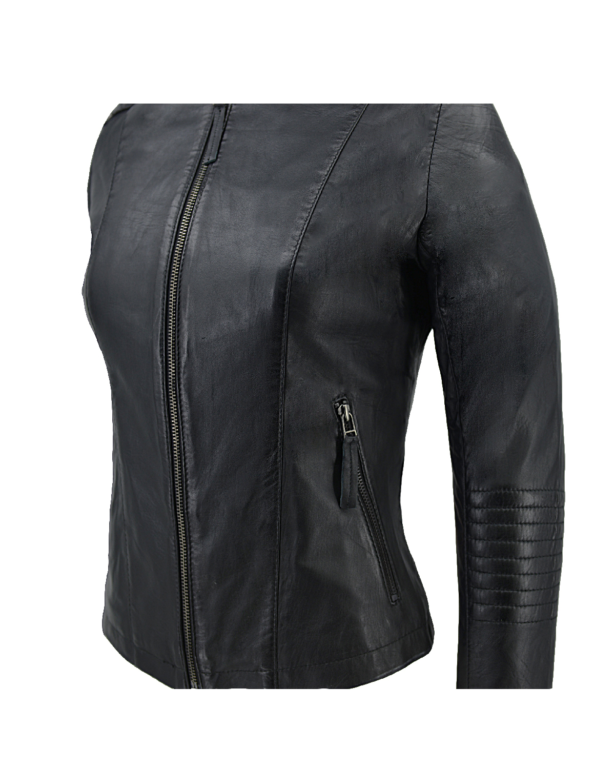 ΔΕΡΜΑΤΙΝΟ ΓΥΝΑΙΚΕΙΟ ΜΠΟΥΦΑΝ ΚΩΔΙΚΟΣ: 49-W-FRANCY (BLACK) - Image 5