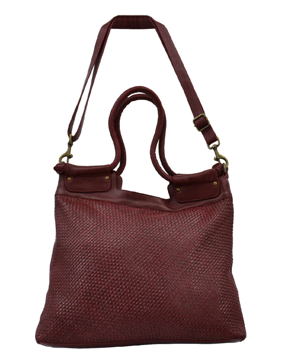 ΔΕΡΜΑΤΙΝΗ ΓΥΝΑΙΚΕΙΑ ΤΣΑΝΤΑ ΚΩΔΙΚΟΣ: 04-BAG-ILBS-6198 (BORDEUX) - Image 3