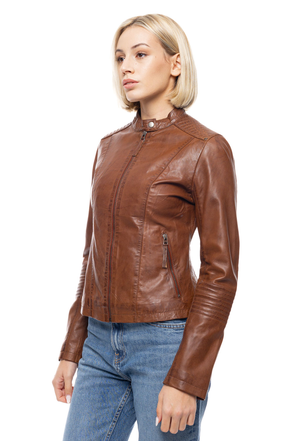 ΔΕΡΜΑΤΙΝΟ ΓΥΝΑΙΚΕΙΟ ΜΠΟΥΦΑΝ ΚΩΔΙΚΟΣ: 49-W-FRANCY (COGNAC) - Image 3