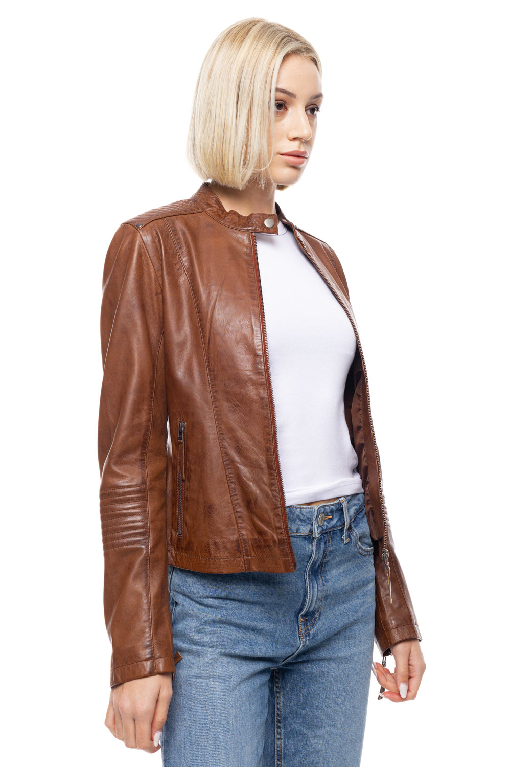 ΔΕΡΜΑΤΙΝΟ ΓΥΝΑΙΚΕΙΟ ΜΠΟΥΦΑΝ ΚΩΔΙΚΟΣ: 49-W-FRANCY (COGNAC) - Image 5