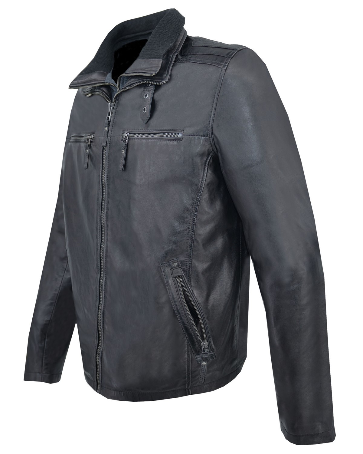 ΔΕΡΜΑΤΙΝΟ ΑΝΔΡΙΚΟ ΜΠΟΥΦΑΝ ΚΩΔΙΚΟΣ: 37-M-GEORGIO (BLACK) - Image 11